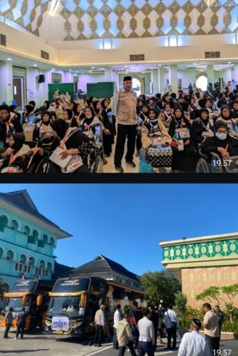 Polda NTB Kawal Keberangkatan Jamaah Haji Kloter 13 Asal Lombok Utara