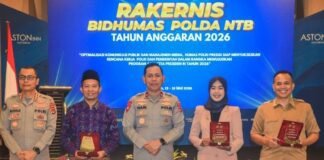 Wakapolda NTB Buka Rakernis Fungsi Humas 2026, Tekankan Penguatan Informasi Positif Polri