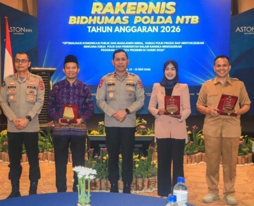 Wakapolda NTB Buka Rakernis Fungsi Humas 2026, Tekankan Penguatan Informasi Positif Polri