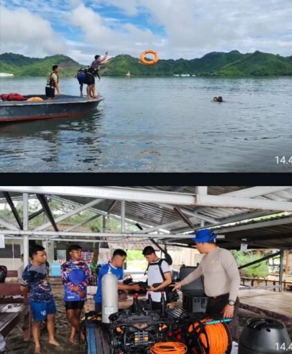 Ditpolairud Polda NTB Gelar Pelatihan Search and Rescue (SAR) di Pantai Cemara Lembar