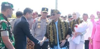 Forkopimda NTB Sambut Kedatangan Kapolda Baru Irjen Pol. Kalingga Rendra Raharja