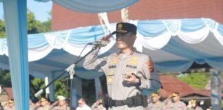 Pimpin Apel Perdana, Kapolda Baru NTB Siap Lanjut Dan Tingkatkan Program Kapolda Pendahulu