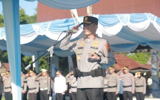 Pimpin Apel Perdana, Kapolda Baru NTB Siap Lanjut Dan Tingkatkan Program Kapolda Pendahulu