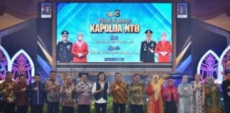 Gubernur Tekankan Soliditas dan Stabilitas Daerah Pada Acara Pisah Sambut Kapolda NTB