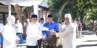 Polda NTB Sembelih Ratusan Hewan Kurban, Daging Dibagikan Kepada Masyarakat Penerima Manfaat