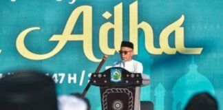 Idul Adha di Lapangan Bumi Gora Kantor Gubernur NTB, Menggemakan Keikhlasan dan Kepedulian Sosial