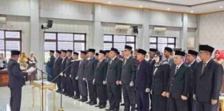 Bupati Pasaman Welly Suhery Gelar Mutasi Perdana, 22 Pejabat Dilantik