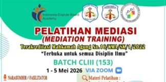 *MEMBENTUK PROFESIONALISME PENYELESAIAN SENGKETa*