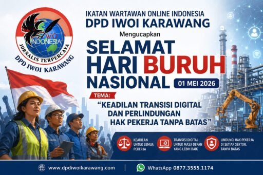 Momentum Hari Buruh, Ketua IWOI Karawang Dorong Keadilan bagi Pekerja Tanpa Batas