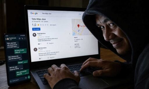 *Teror Digital, Modus Pemerasan UMKM Lewat Rating Bintang 1 di Google Maps Mencuat*
