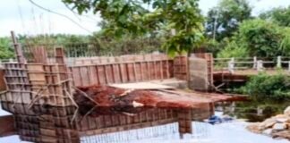 **Jembatan Sungai Tapah Mangkrak, Dana Diduga Rp7 Miliar Menguap