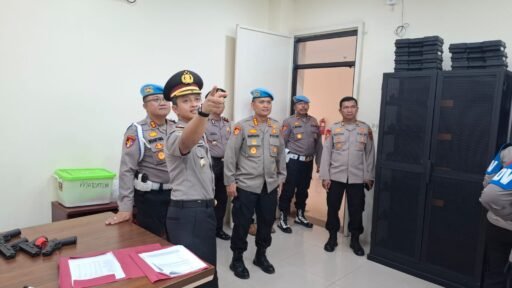 GELAR GAKTIBLIN DI POLRES BERAU, KABID PROPAM POLDA KALTIM TEKANKAN DISIPLIN DAN PROFESIONALISME PERSONEL