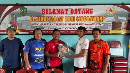 Raju Candra Resmi Daftar Calon Ketua PSSI Kota Singkawang Periode 2026–2030.