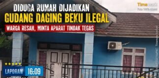 Rumah Diduga Disulap Jadi Gudang Daging Beku Ilegal, Langgar Pasal Penataan Ruang dan Lingkungan Hidup!