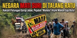 Negara “Lumpuh” di Jalan Talang Ratu, Rakyat Patungan Perbaiki Jalan Saat Pejabat Asyik Berpangku Tangan.