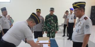 Kalapas Palembang Pimpin Apel Ikrar Zero Halinar dan Modus Penipuan