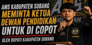 AMS KABUPATEN SUBANG DESAK BUPATI COPOT KETUA DEWAN PENDIDIKAN
