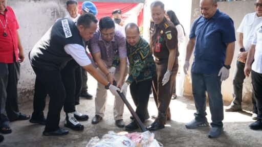Polda Lampung Musnahkan Barang Bukti Narkoba dari Tujuh Kasus, Selamatkan 216 Ribu Jiwa