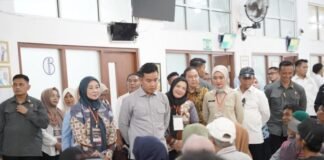 Walikota Eva Dwiana Dampingi Wapres RI Gibran Dalam Kunjungan Ke Bandar Lampung