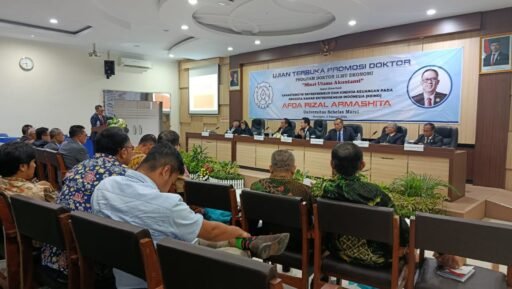 Ketum KEIND Afda Rizal Armashita,Resmi Menyelesaikan Program Doktor Ilmu Ekonomi di Universitas Sebelas Maret
