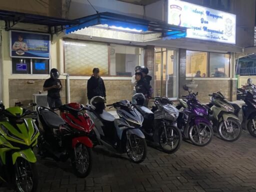 Brimob Metro Jaya Amankan 7 Motor Diduga untuk Balap Liar di Jakarta Timur