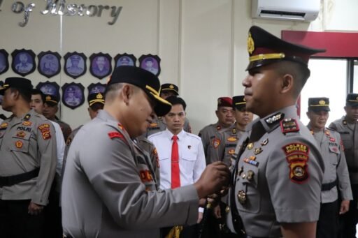 Iptu Roland KS Baemamenteng Resmi Jabat Kapolsek Tanjung Agung