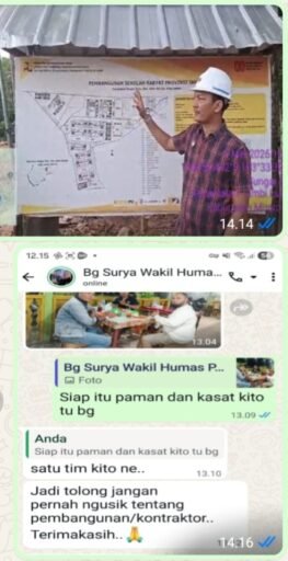 Dugaan Ancam Wartawan: Surya Mengaku Wakil Humas proyek Sekolah Rakyat Jambi