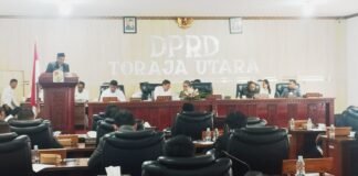 LKPJ Bupati Toraja Utara TA 2025 Mendapat Sedikitnya 42 Rekomendasi Komisi 1 DPRD