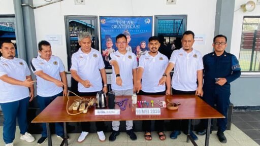 Rutan Kelas I Palembang Laksanakan Razia Rutin Blok Hunian Warga Binaan