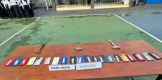 Rutan Kelas I Palembang Musnahkan Barang Hasil Razia, Wujud Komitmen Jaga Keamanan dan Ketertiban