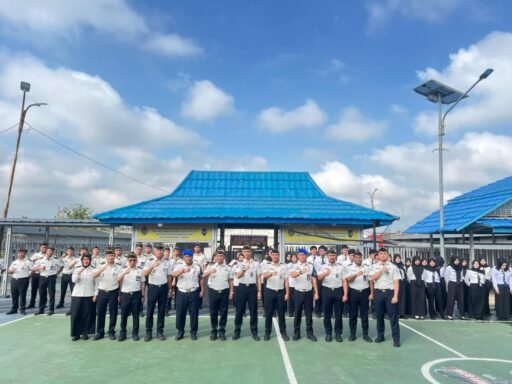 Kakanwil Ditjenpas Sumsel Pimpin Apel Kedisiplinan di Rutan Kelas I Palembang,Berikan Reward Yang Berprestasi