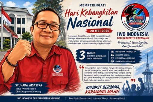 Hari Kebangkitan Nasional 2026, IWO Indonesia DPD Karawang Dorong Kolaborasi dan Sinergitas Masyarakat