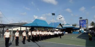 Rutan Kelas I Palembang Laksanakan Upacara Peringatan Hari Kebangkitan Nasional Ke-118