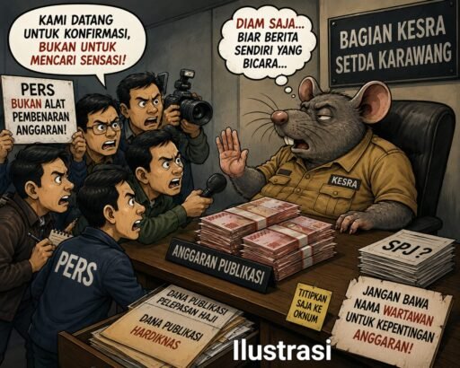 Ketua IWO Indonesia Karawang Soroti Sikap Bungkam Kesra Soal Dana Publikasi