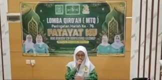 Kepsek SDN Rumpuk Beri Apresiasi Kepada Guru Berprestasi Atas Kemenangan Pada MTQ Harla Ke-76 Fatayat NU