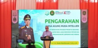 Kejagung Luncurkan “Jaga Dapur MBG” di Subang, Warga Kini Bisa Laporkan Makanan Tak Layak Lewat HP.