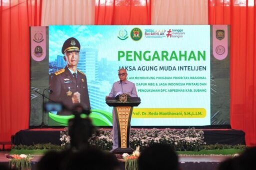 Kejagung Luncurkan “Jaga Dapur MBG” di Subang, Warga Kini Bisa Laporkan Makanan Tak Layak Lewat HP.