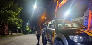 Pastikan Wilayah Ngimbang Tetap Aman Polsek Ngimbang Gelar Patroli Blue Light Guna Cegah dan Daya Tangkal 4C