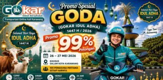 Promo GODA GOKAR Hadir di Momen Idul Adha 1447 H, Masyarakat Karawang Bisa Nikmati Potongan Hingga 99 Persen