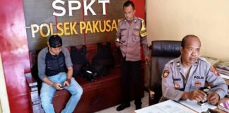 Polsek Pakusari Bantu Amankan Terduga Pelaku Curanmor, Motor Curian Berhasil Diamankan