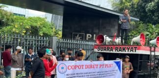 Gelar Aksi Unras, GMPD Jakarta Minta Dirut PLN Di Pecat