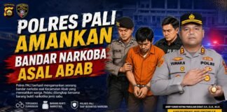 Satres Narkoba Polres PALI Bergerak Cepat, Terduga Bandar Narkoba Asal Abab Diamankan