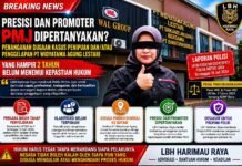 Presisi Promoter PMJ dipertanyakan dugaan kasus penipuan hampir 2th belum menemui kepastian Hukum Pelaku