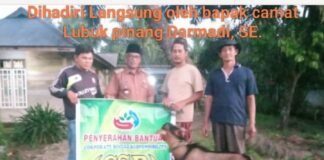 *PT.USM Teguhkan Komitmen:Serahkan Hewan Qurban ke Desa Penyangga, Wujud Tanggung Jawab Sosial Perusahaan*