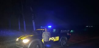 Pastikan Wilayah Ngimbang di Malam Idul Adha Tetap Aman Polsek Ngimbang Gelar Patroli Blue Light 4C