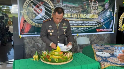 Syukuran HUT Kodam Hasanuddin Ke-69, Dandim 1414: ini Bukan Sekedar Seremonial