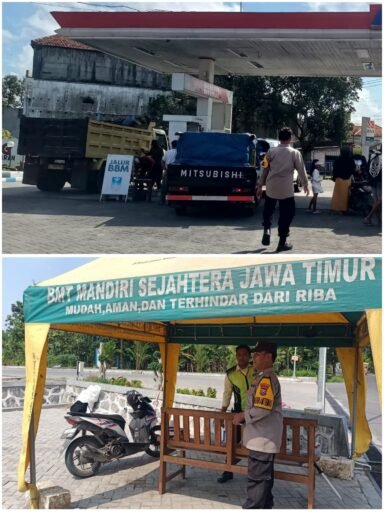 Polsek Ngimbang Gelar Patroli Harkamtibmas Di Obvit Guna Cegah Kriminalitas Dan Premanisme
