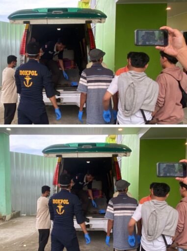 Polda SumSel Kawal Pemulangan Jenaza Korban Laka Bus ALS Hingga Ke Tegal Jawa Tengah
