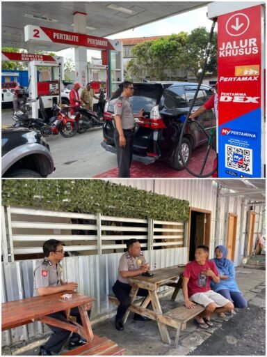 Polsek Ngimbang Gelar Patroli Harkamtibmas Di Obvit Guna Cegah Kriminalitas Dan Premanisme