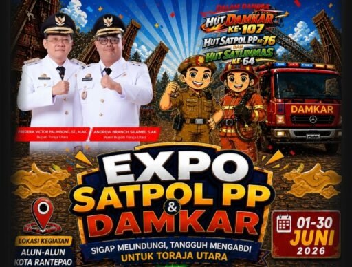 Expo Satpol PP dan Damkar, Lomba Berhadiah Total 100 Juta Bakal Digelar di Alun-alun Rantepao